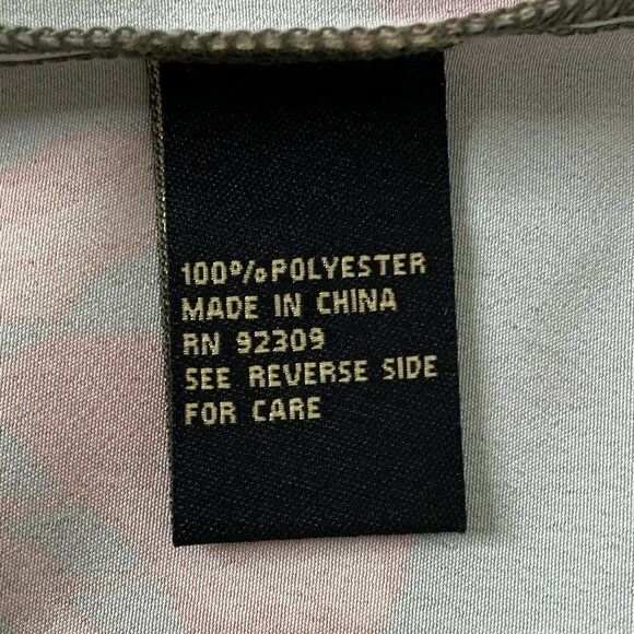 Diane Gilman M Keyhole Ruffled Flare Sleeve Bloues - Picture 5 of 6